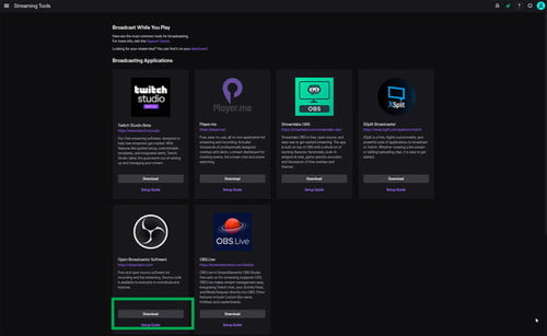 streaming software for mac twitch